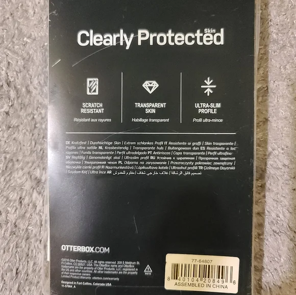 Samsung Galaxy A10e Clear OtterBox Case - Picture 3 of 4